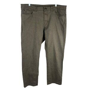 English Laundry 365 Pants Jeans Men 38 x 30 Brown Straight Leg Stretch Classic